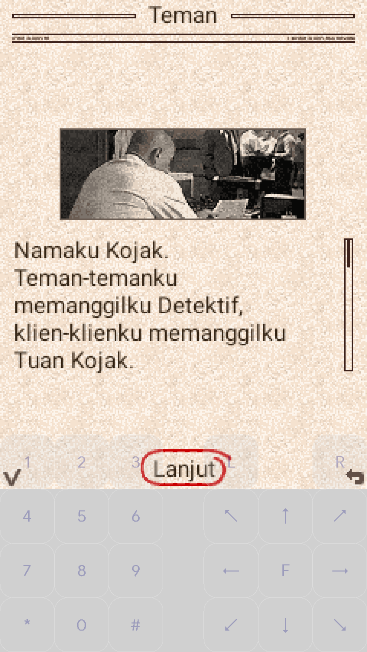 Screenshot Detektif Kojak